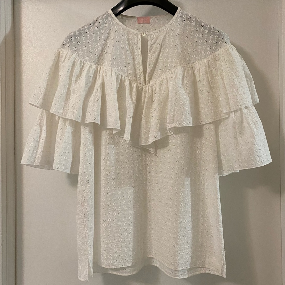 Giamba White Blouse